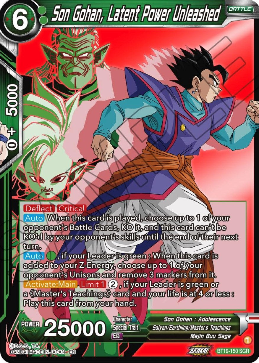 Image for Son Gohan, Latent Power Unleashed - Dragon Ball Super: Masters