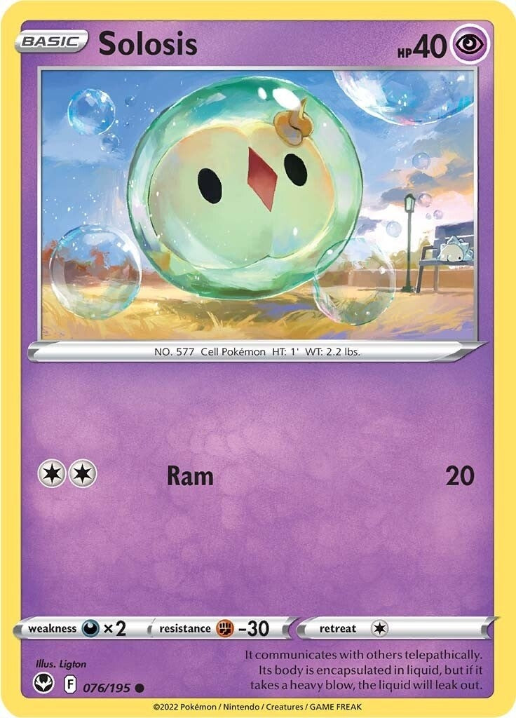 Image for Solosis - Pokemon