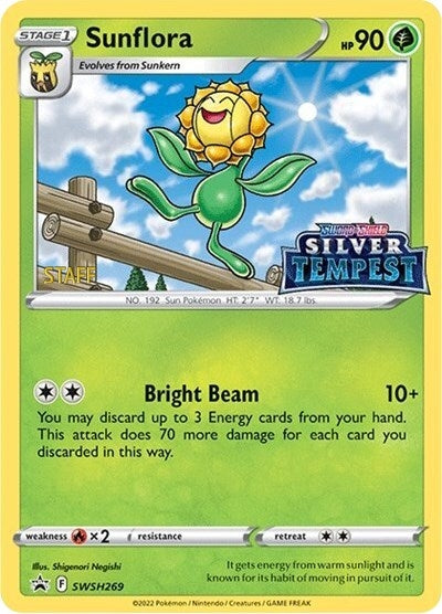 Image for Sunflora - SWSH269 (Prerelease) [STAFF] - Pokemon