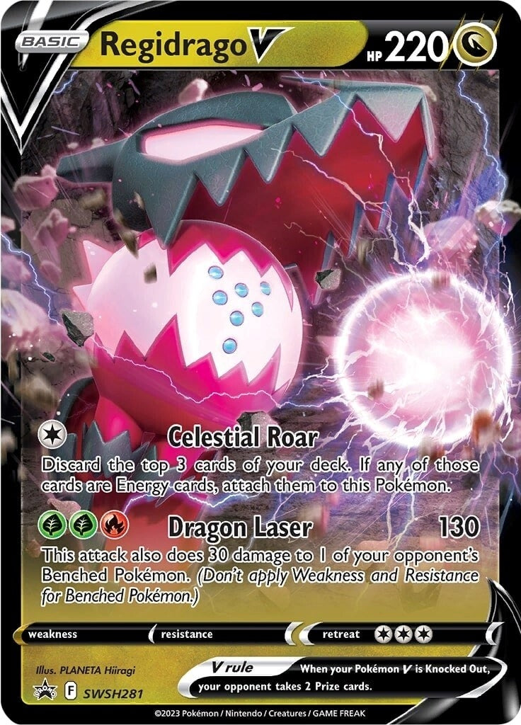 Image for Regidrago V - SWSH281 - Pokemon