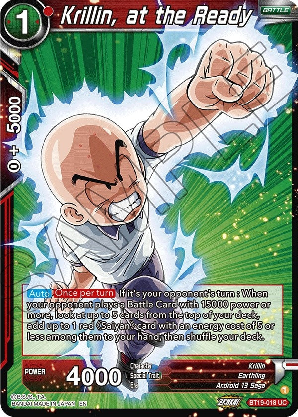 Image for Krillin, at the Ready - Dragon Ball Super: Masters