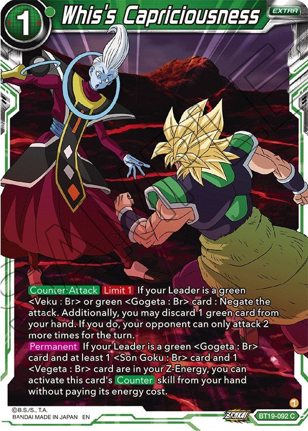 Image for Whis's Capriciousness - Dragon Ball Super: Masters