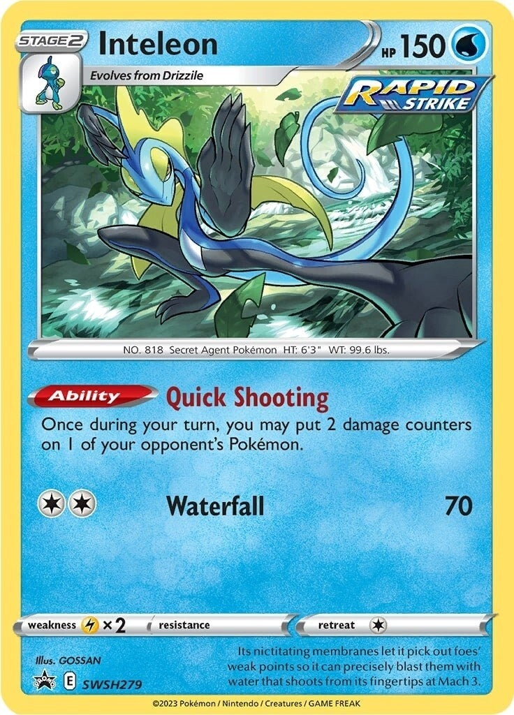 Image for Inteleon - SWSH279 - Pokemon