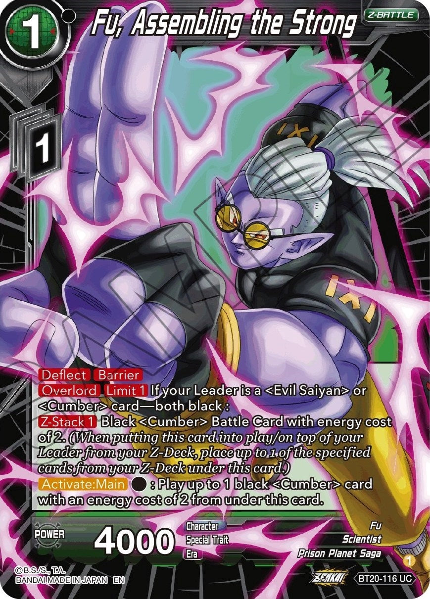 Image for Fu, Assembling the Strong - Dragon Ball Super: Masters