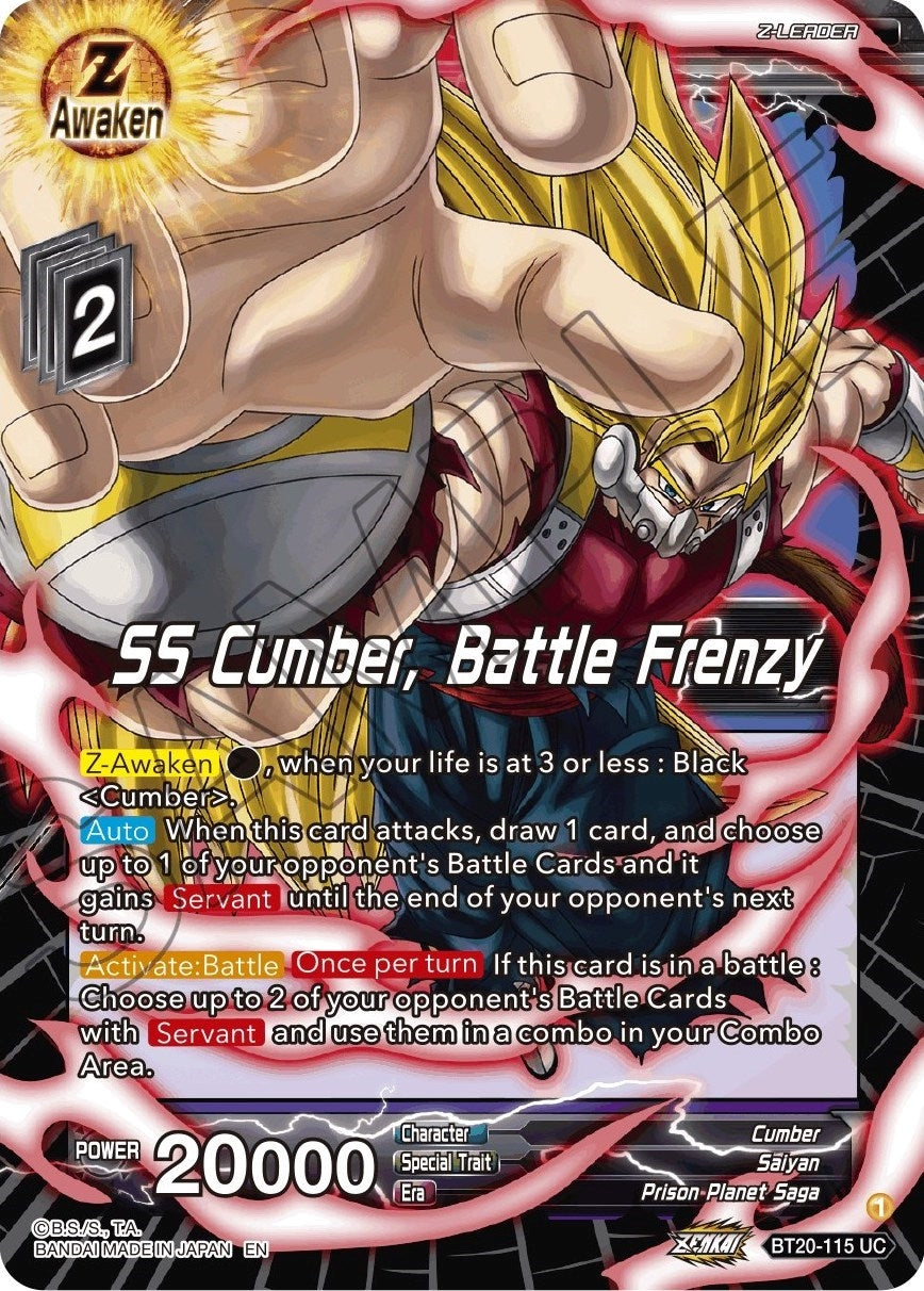 Image for SS Cumber, Battle Frenzy - Dragon Ball Super: Masters