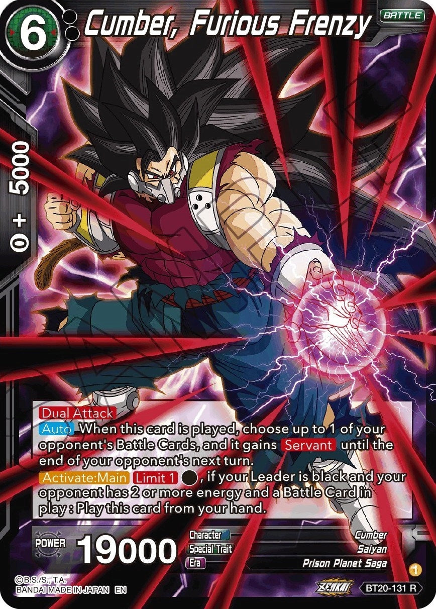 Image for Cumber, Furious Frenzy - Dragon Ball Super: Masters