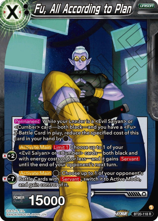 Image for Fu, All According to Plan - Dragon Ball Super: Masters