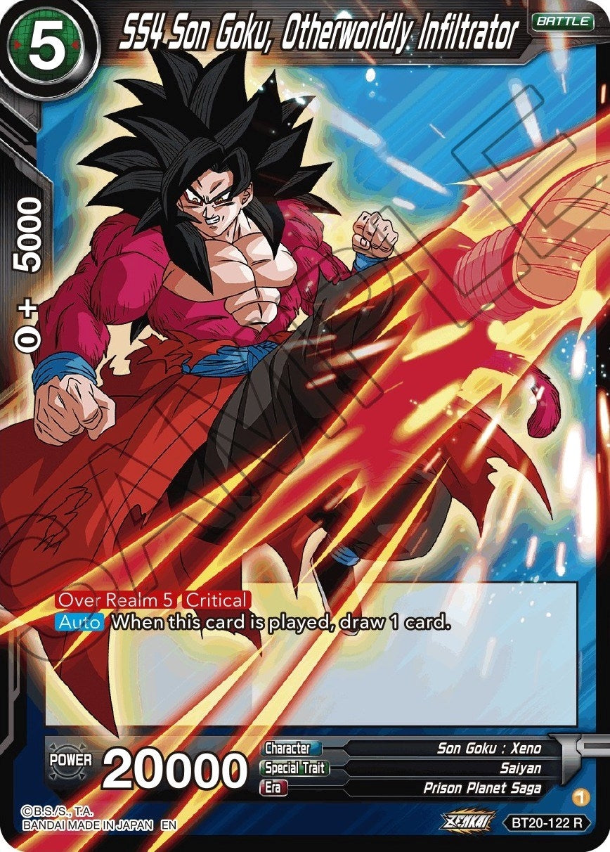 Image for SS4 Son Goku, Otherworldly Infiltrator - Dragon Ball Super: Masters