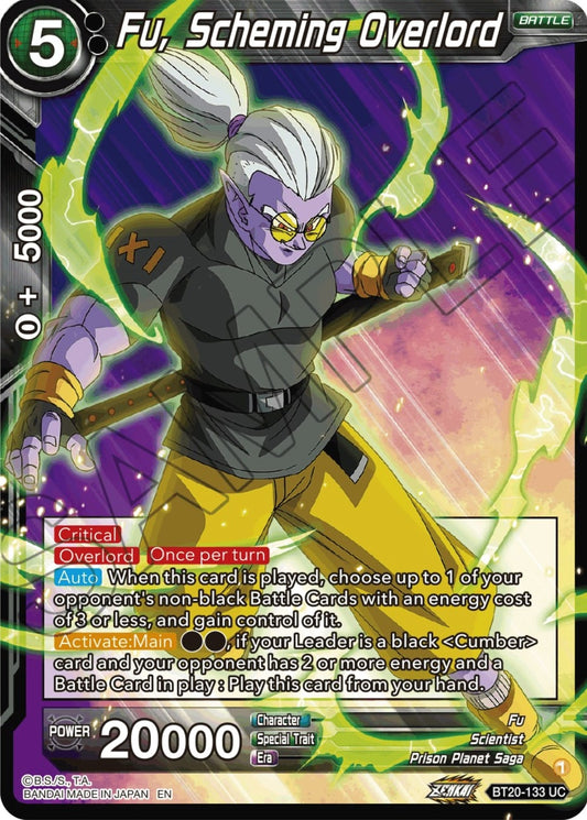 Image for Fu, Scheming Overlord - Dragon Ball Super: Masters