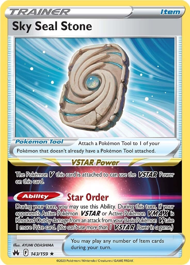 Image for Sky Seal Stone - Pokemon