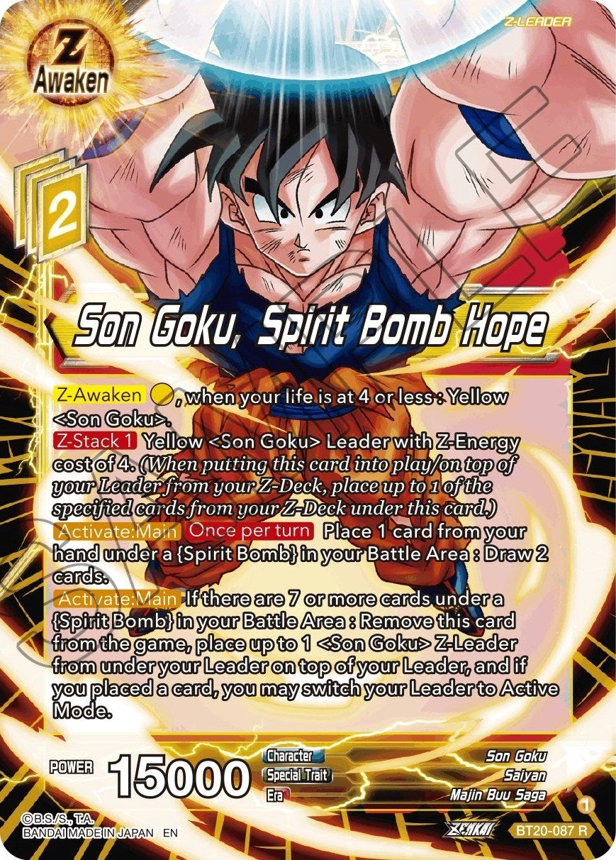 Image for Son Goku, Spirit Bomb Hope - Dragon Ball Super: Masters