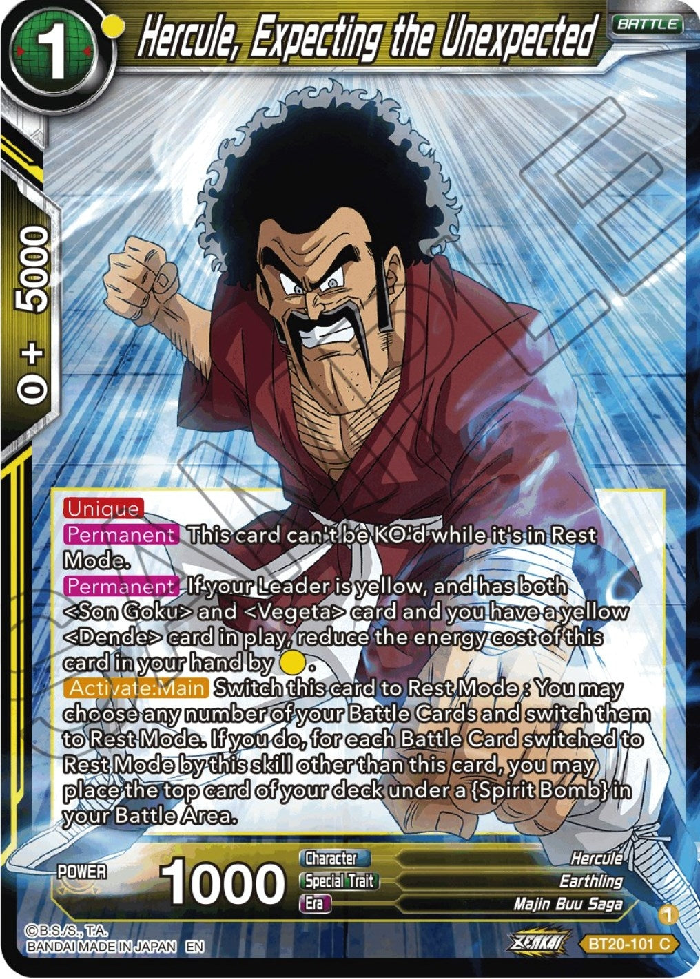 Image for Hercule, Expecting the Unexpected - Dragon Ball Super: Masters
