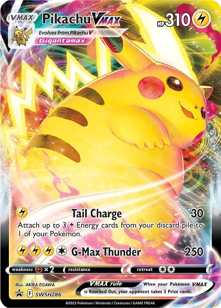 Image for Pikachu VMAX - SWSH286 - Pokemon