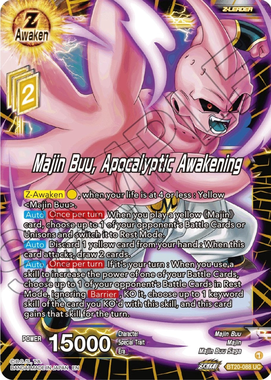 Image for Majin Buu, Apocalyptic Awakening - Dragon Ball Super: Masters