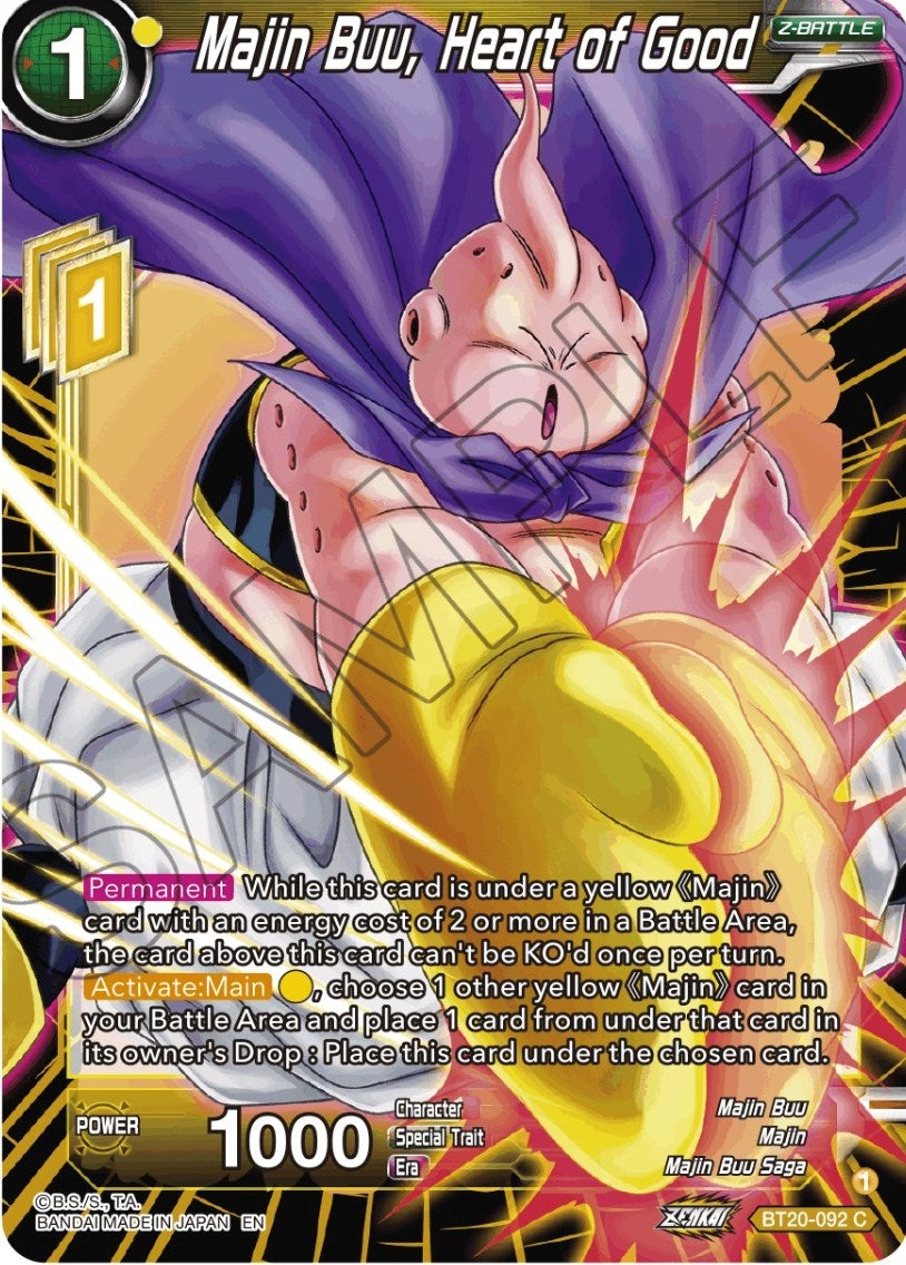 Image for Majin Buu, Heart of Good - Dragon Ball Super: Masters