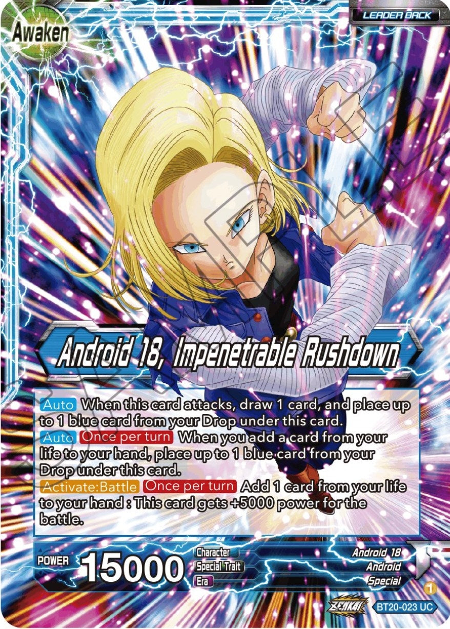 Image for Android 18 // Android 18, Impenetrable Rushdown - Dragon Ball Super: Masters