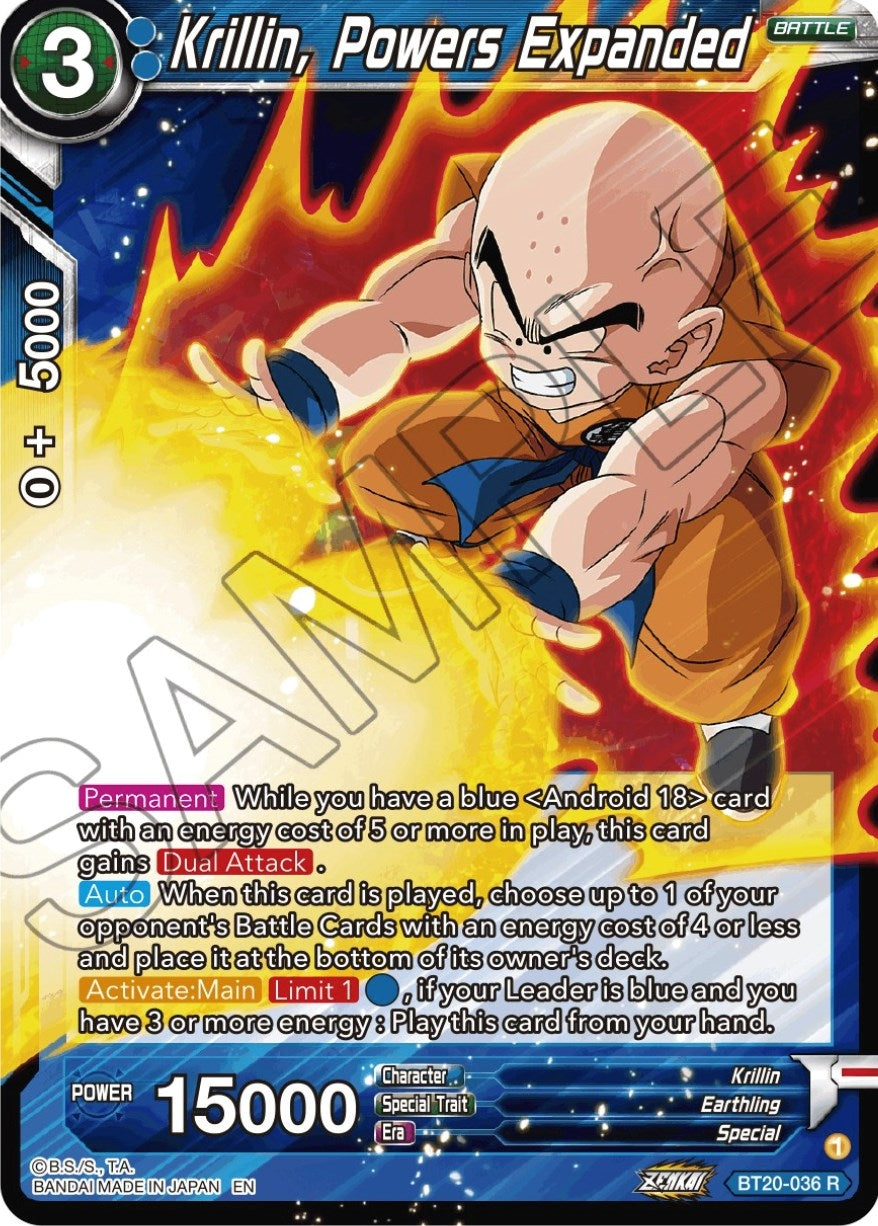 Image for Krillin, Powers Expanded - Dragon Ball Super: Masters