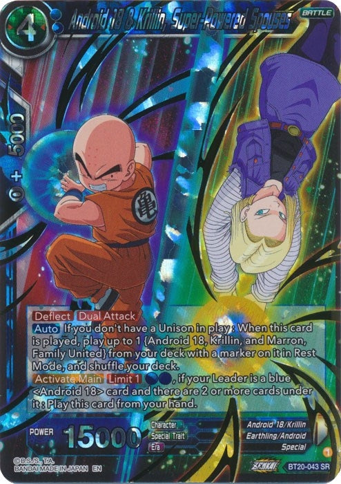 Image for Android 18 & Krillin, Super-Powered Spouses - Dragon Ball Super: Masters