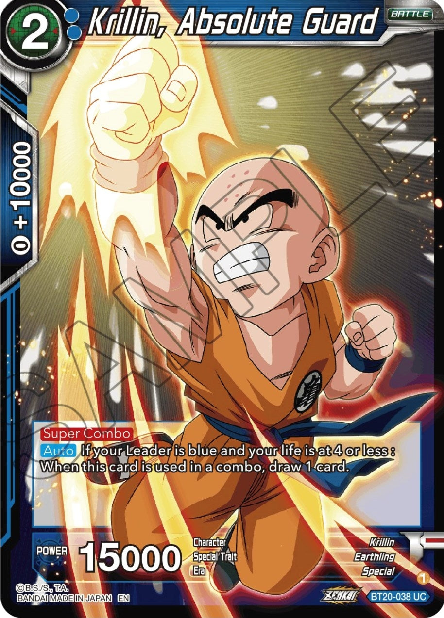 Image for Krillin, Absolute Guard - Dragon Ball Super: Masters