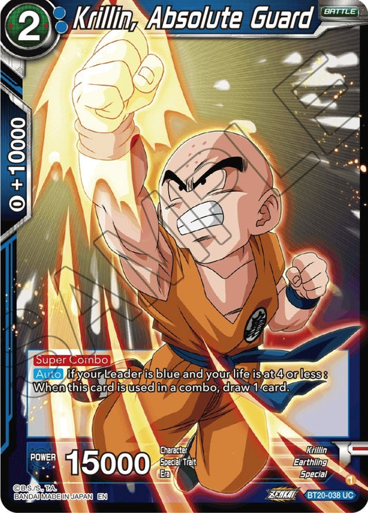Image for Krillin, Absolute Guard - Dragon Ball Super: Masters