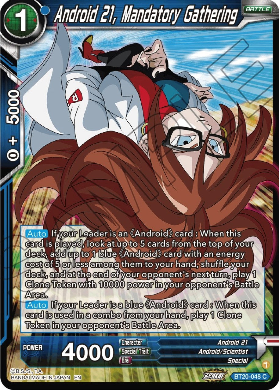 Image for Android 21, Mandatory Gathering - Dragon Ball Super: Masters