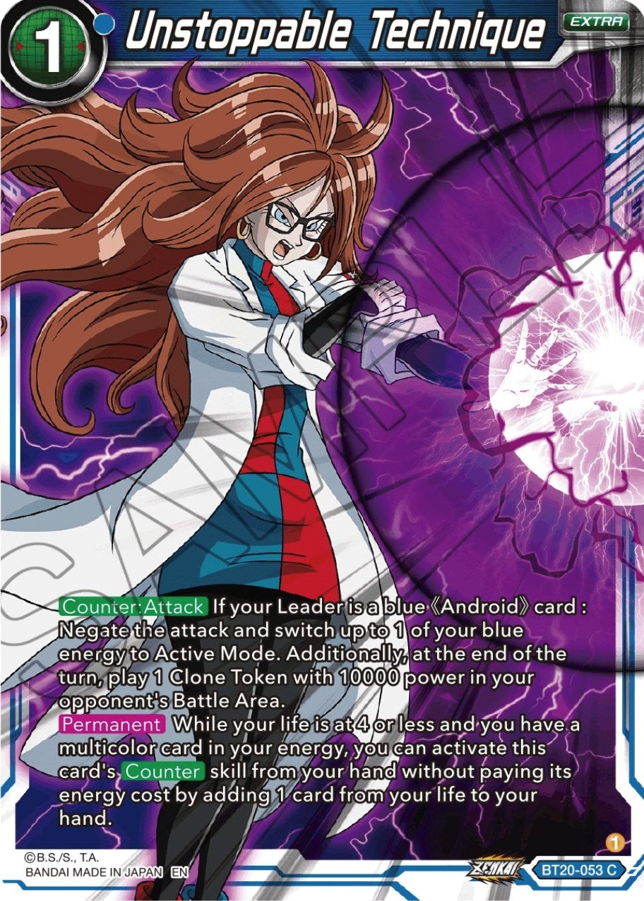 Image for Unstoppable Technique - Dragon Ball Super: Masters