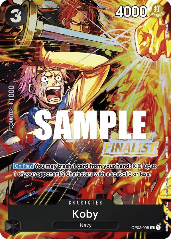 Image for Koby (Online Regional 2023) [Finalist] - One Piece Card Game