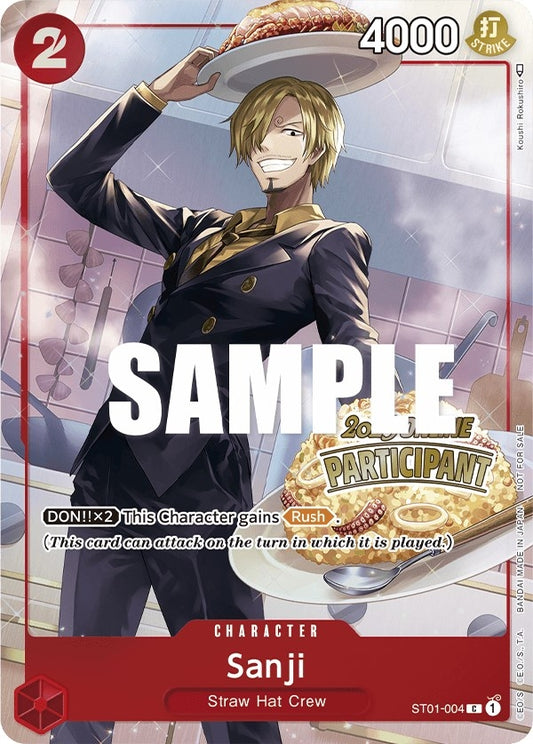 Image for Sanji (Online Regional 2023) [Participant] - One Piece Card Game