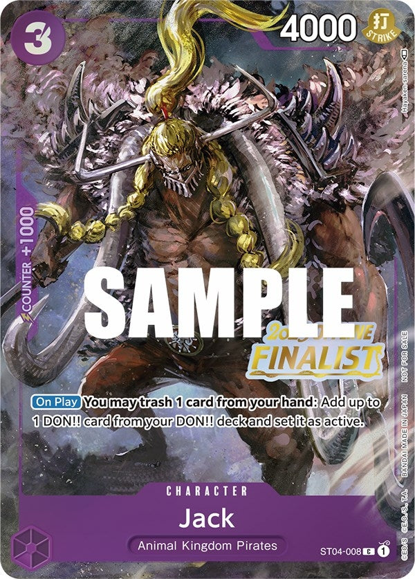 Image for Jack (Offline Regional 2023) [Finalist] - One Piece Card Game