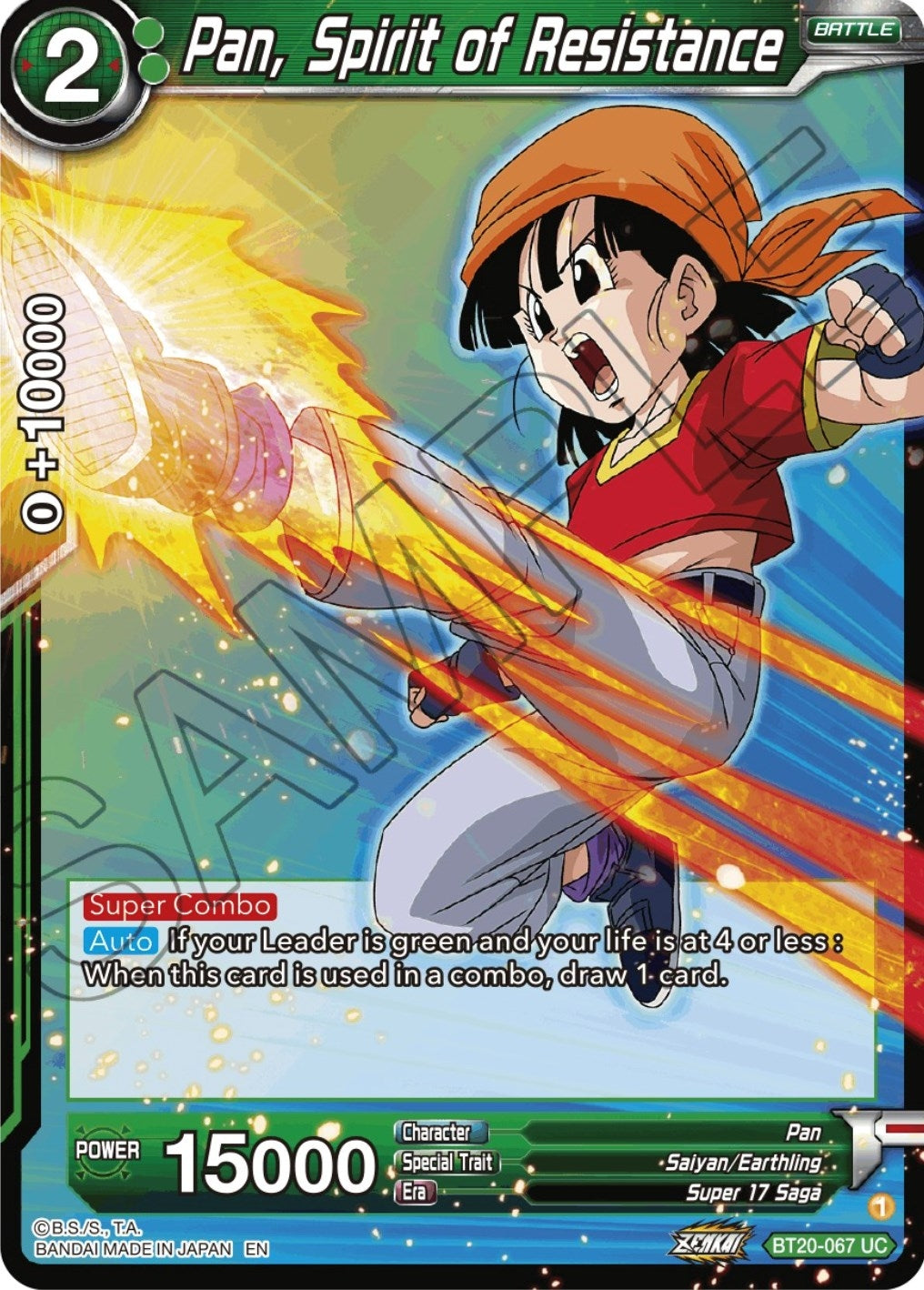 Image for Pan, Spirit of Resistance - Dragon Ball Super: Masters