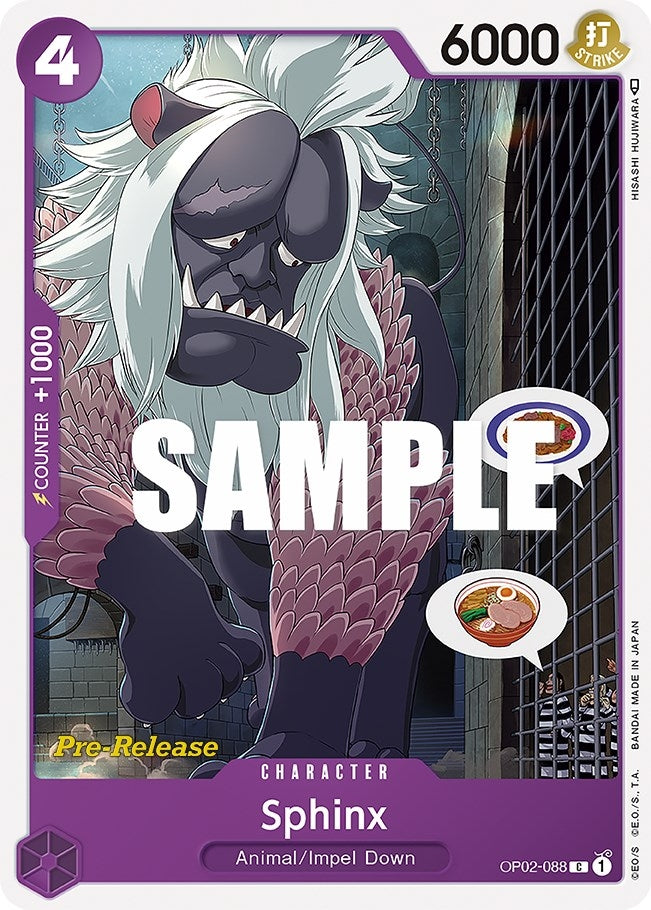 Image for Sphinx - One Piece Card Game