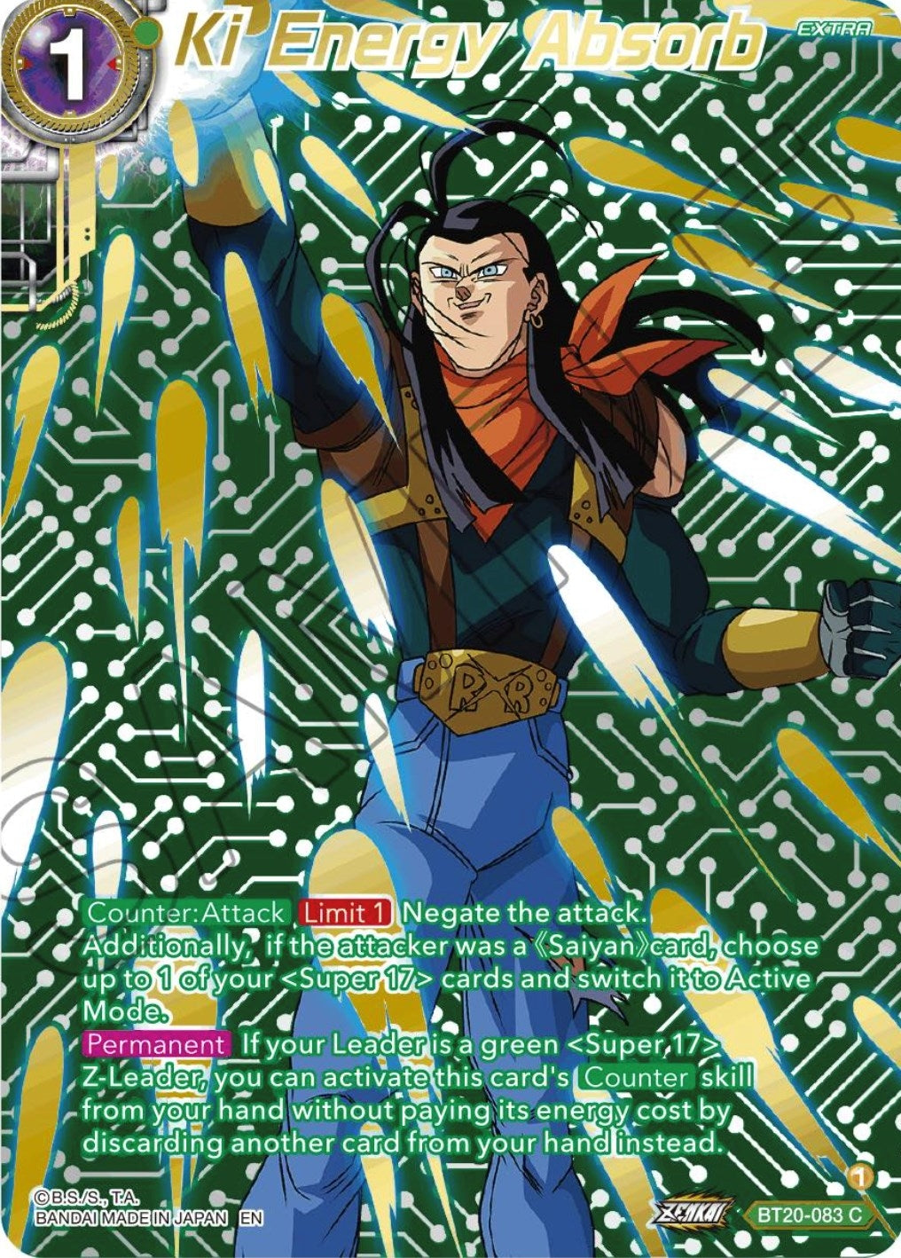 Image for Ki Energy Absorb (Gold-Stamped) - Dragon Ball Super: Masters