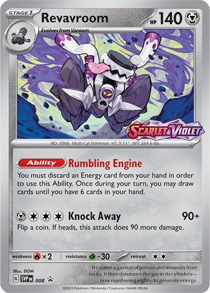 Image for Revavroom - 008 (Prerelease) - Pokemon