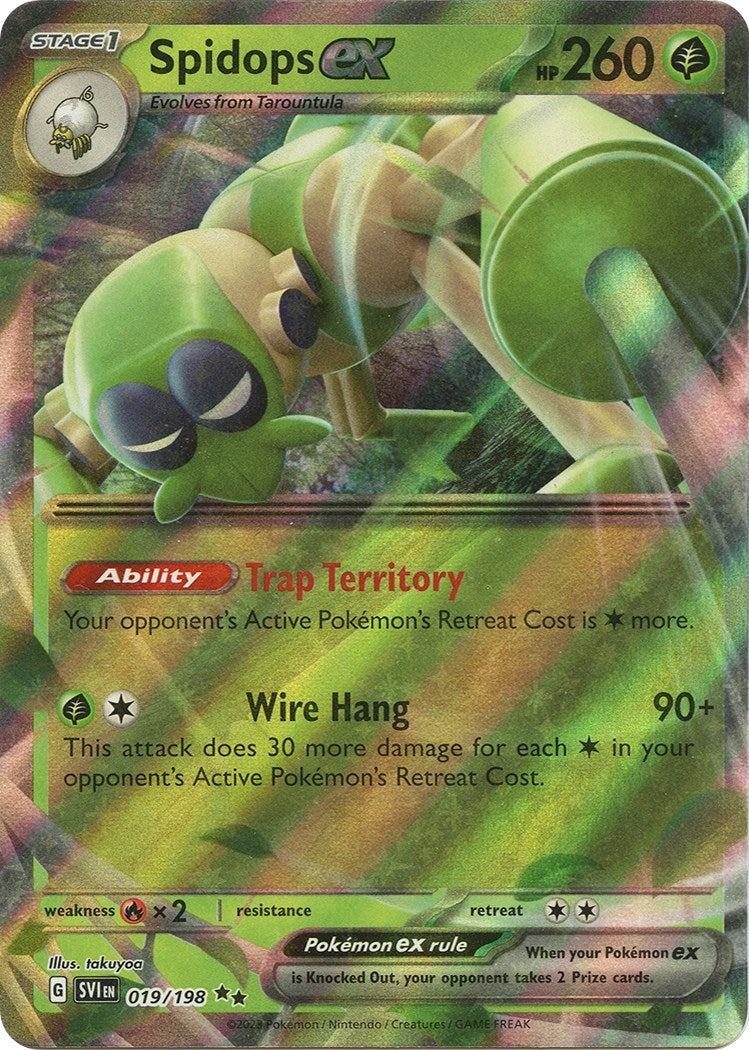 Image for Spidops ex - Pokemon