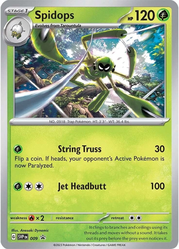 Image for Spidops - 009 - Pokemon