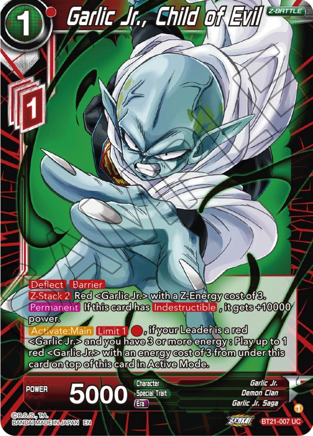 Image for Garlic Jr., Child of Evil - Dragon Ball Super: Masters