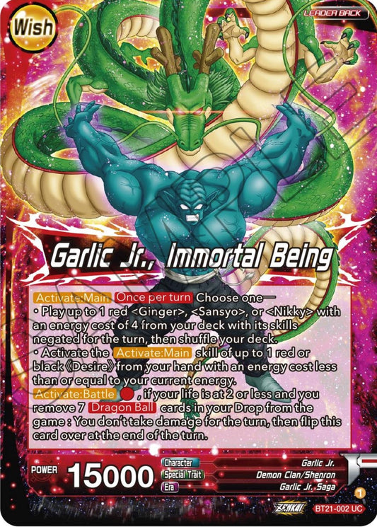 Image for Garlic Jr. // Garlic Jr., Immortal Being - Dragon Ball Super: Masters