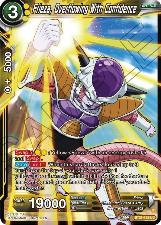 Image for Frieza, Overflowing With Confidence - Dragon Ball Super: Masters