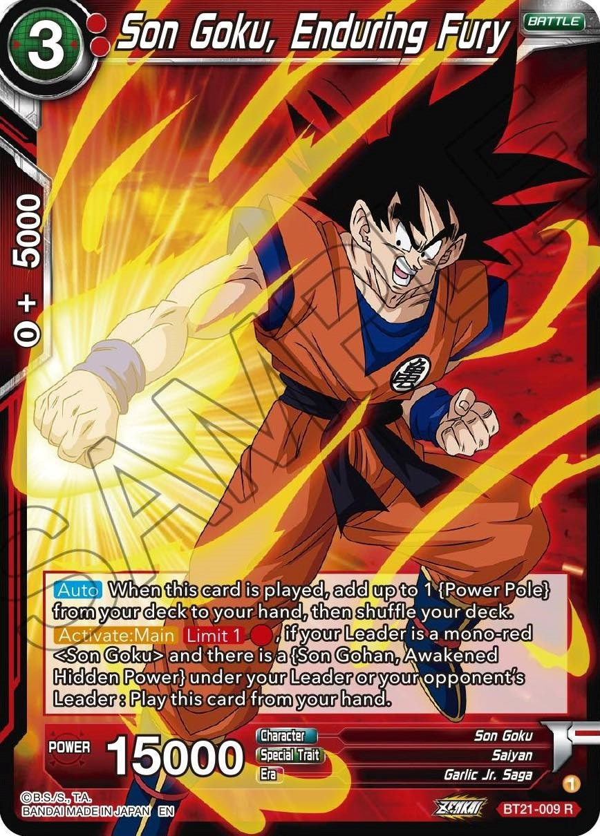 Image for Son Goku, Enduring Fury - Dragon Ball Super: Masters