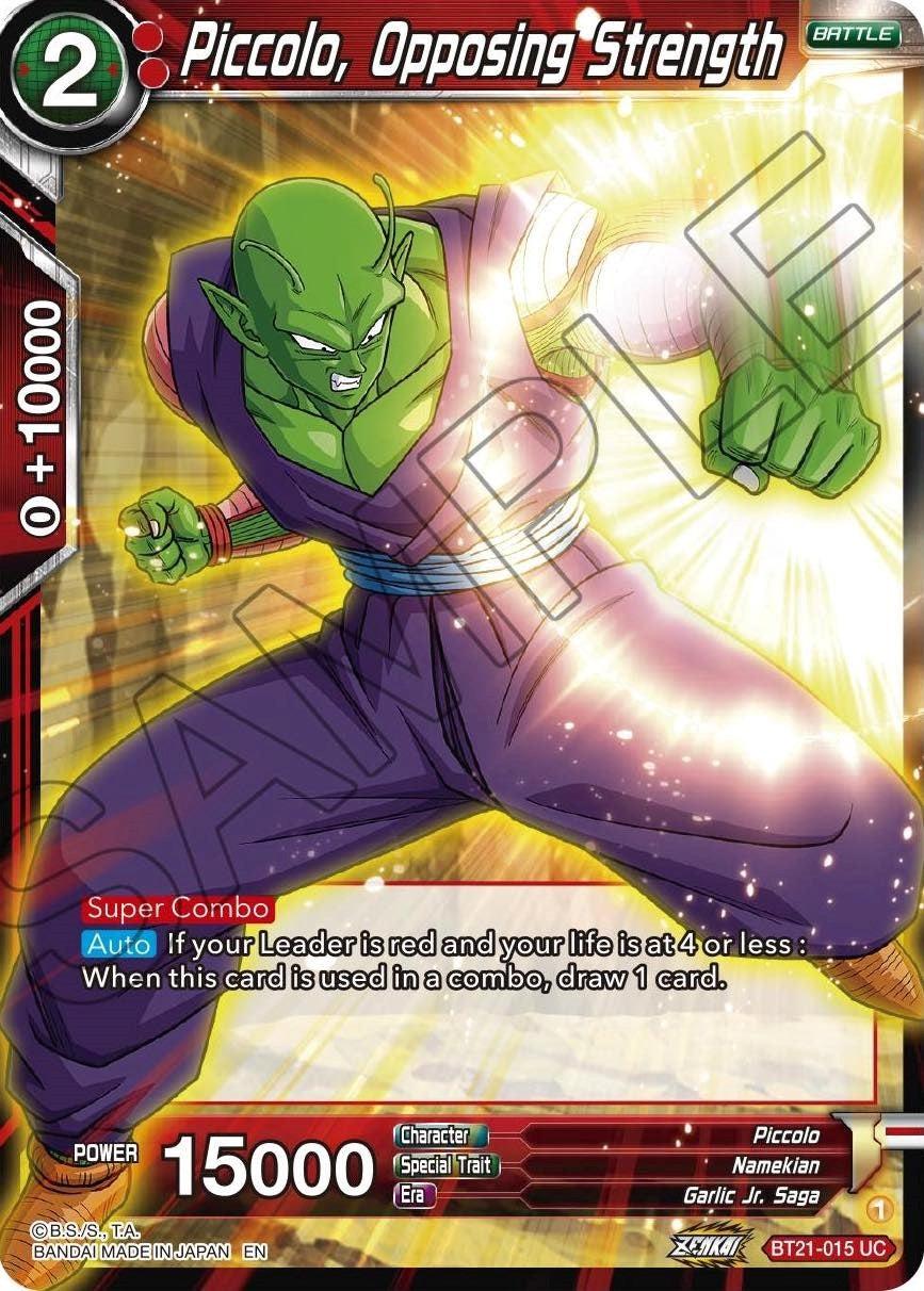Image for Piccolo, Opposing Strength - Dragon Ball Super: Masters