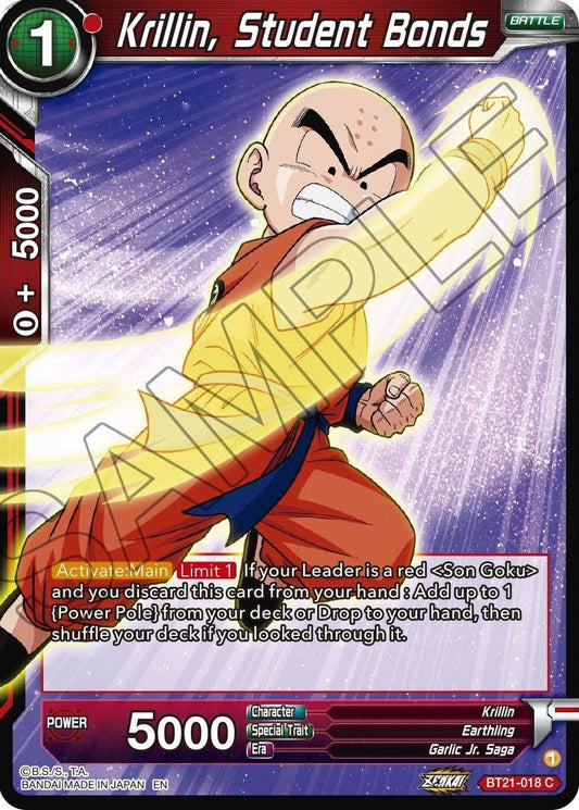 Image for Krillin, Student Bonds - Dragon Ball Super: Masters