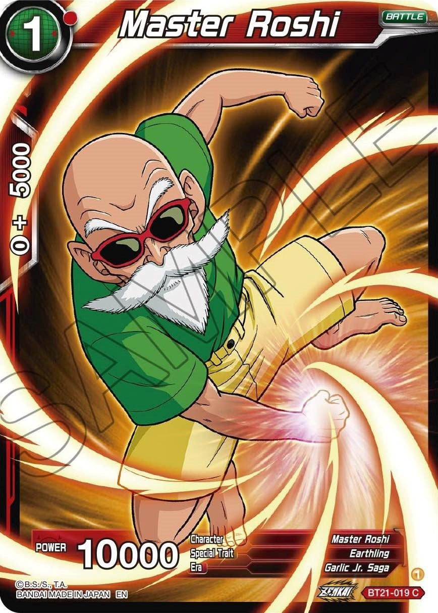 Image for Master Roshi (BT21-019) - Dragon Ball Super: Masters