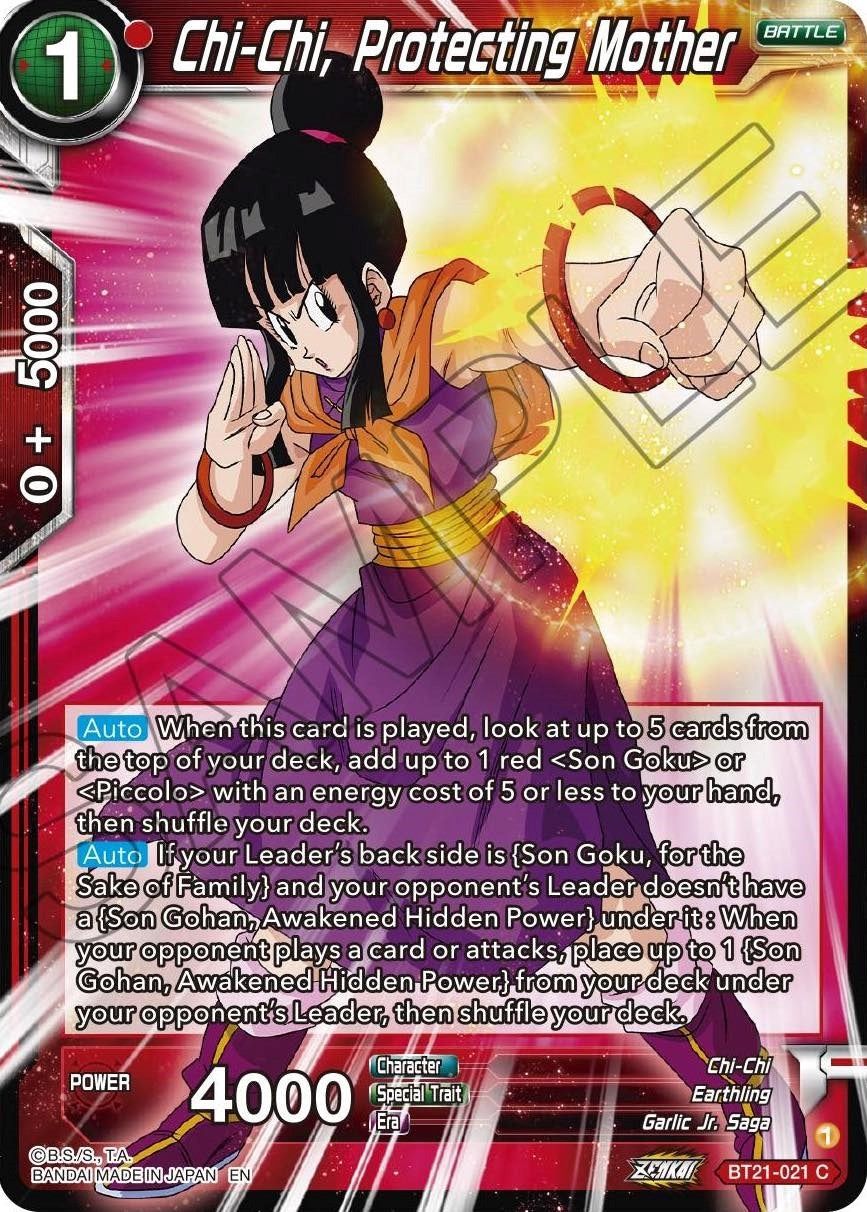 Image for Chi-Chi, Protecting Mother - Dragon Ball Super: Masters