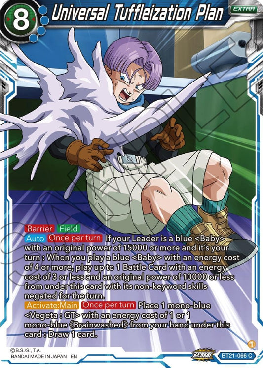 Image for Universal Tuffleization Plan - Dragon Ball Super: Masters