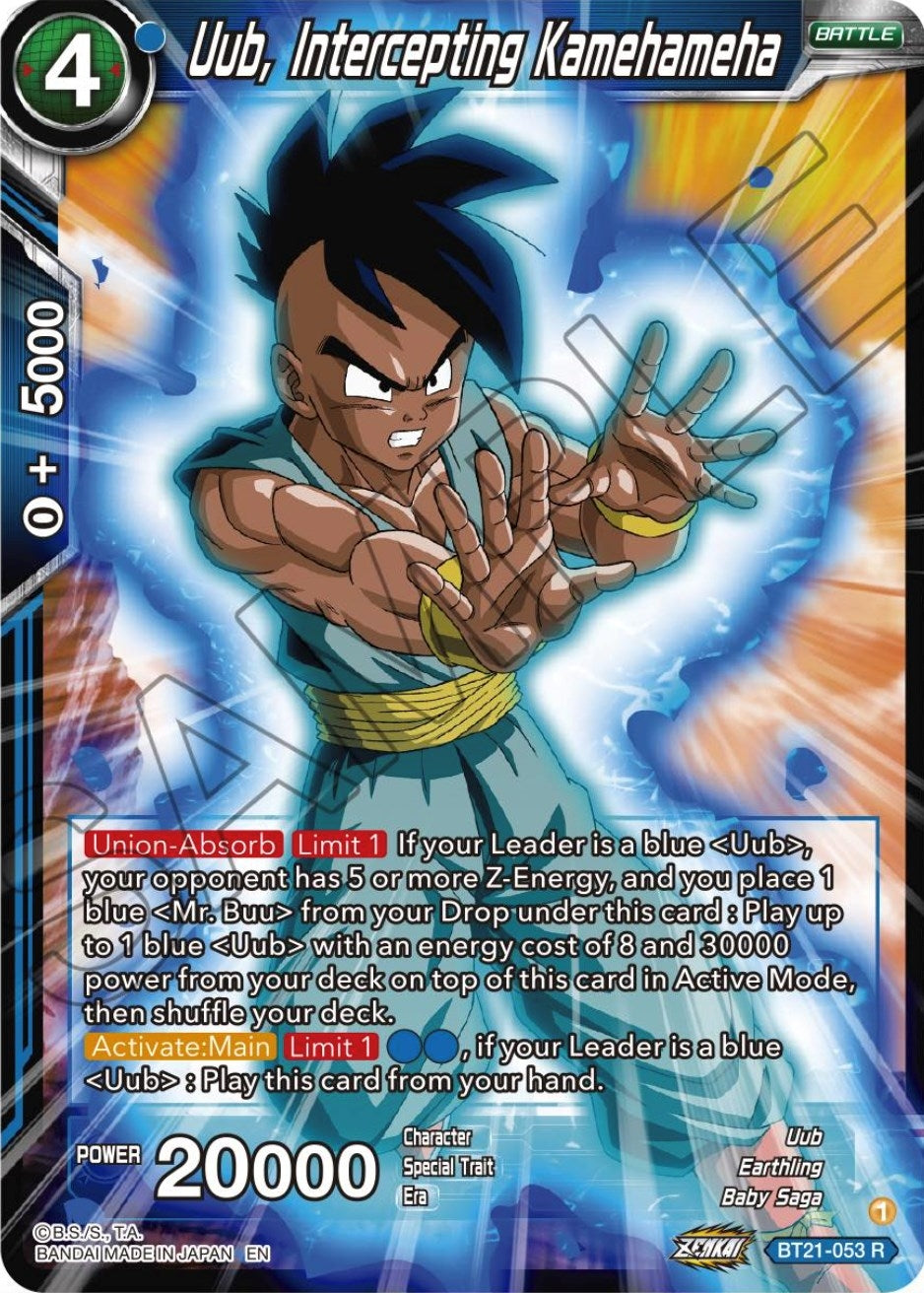 Image for Uub, Intercepting Kamehameha - Dragon Ball Super: Masters