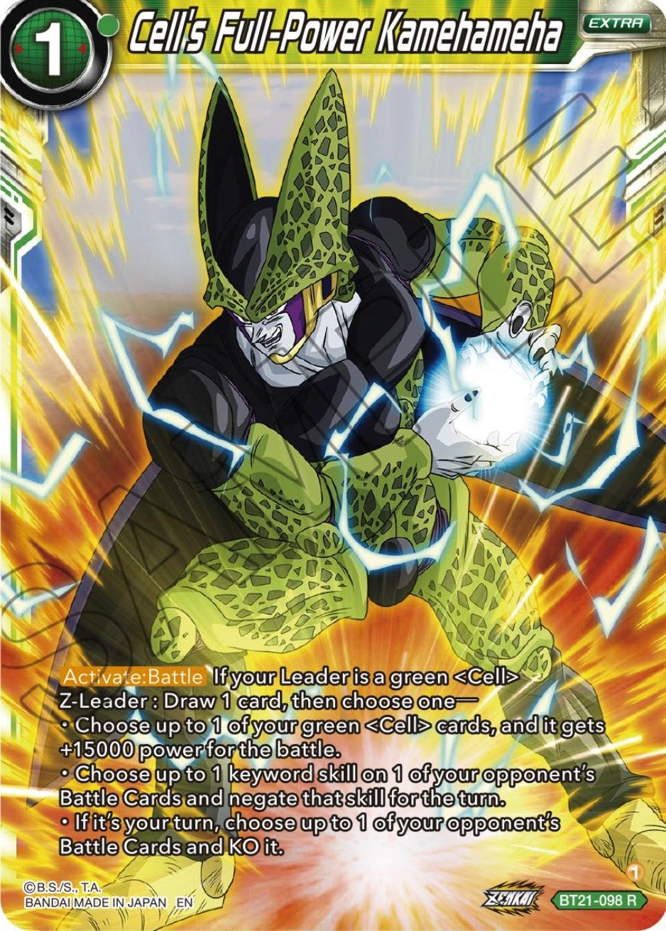 Image for Cell's Full-Power Kamehameha - Dragon Ball Super: Masters