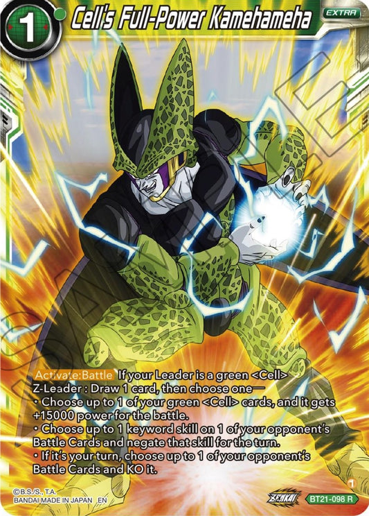Image for Cell's Full-Power Kamehameha - Dragon Ball Super: Masters