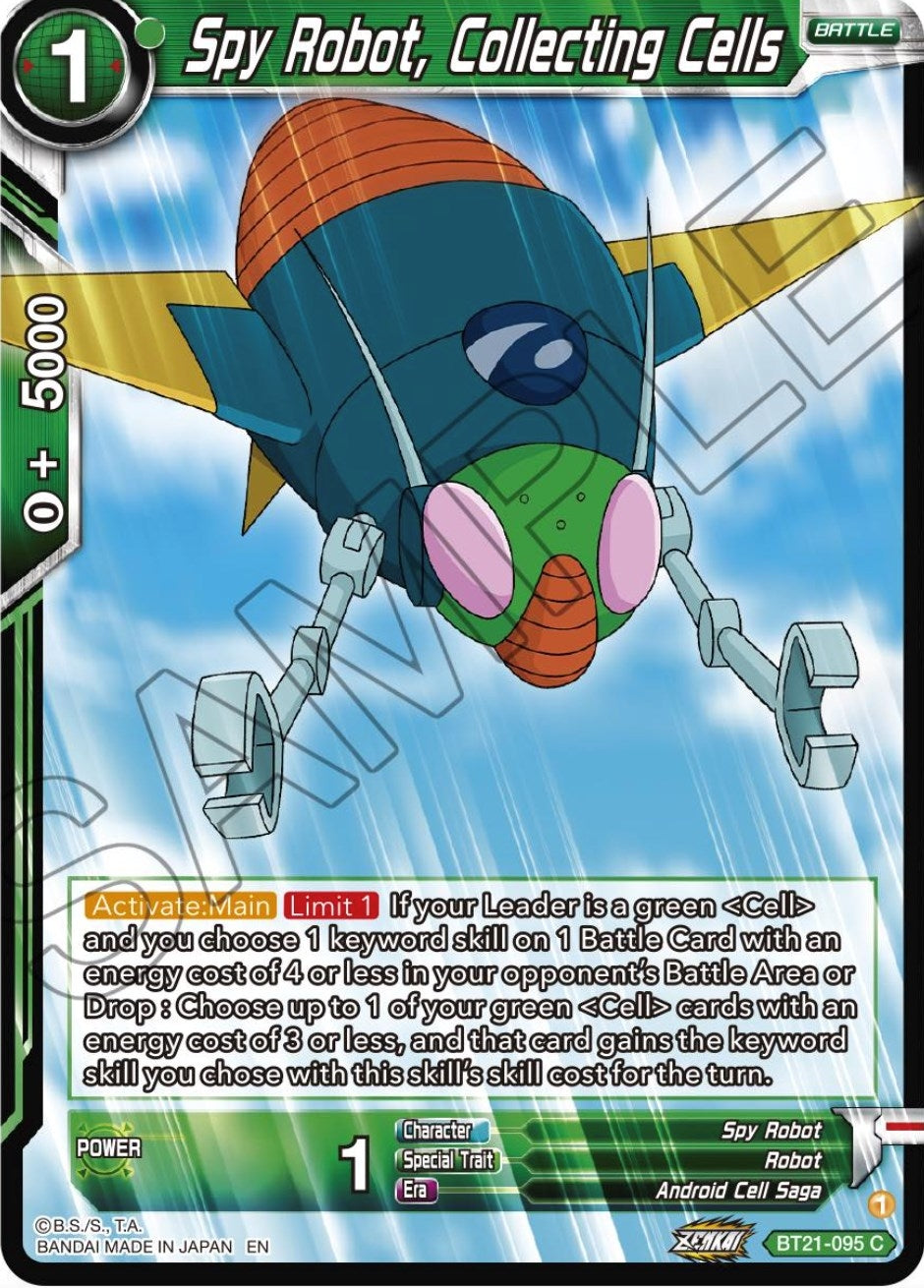 Image for Spy Robot, Collecting Cells - Dragon Ball Super: Masters