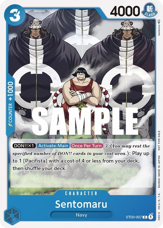 Image for Sentomaru (Tournament Pack Vol. 3) [Participant] - One Piece Card Game