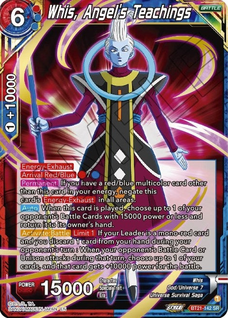 Image for Whis, Angel's Teachings - Dragon Ball Super: Masters